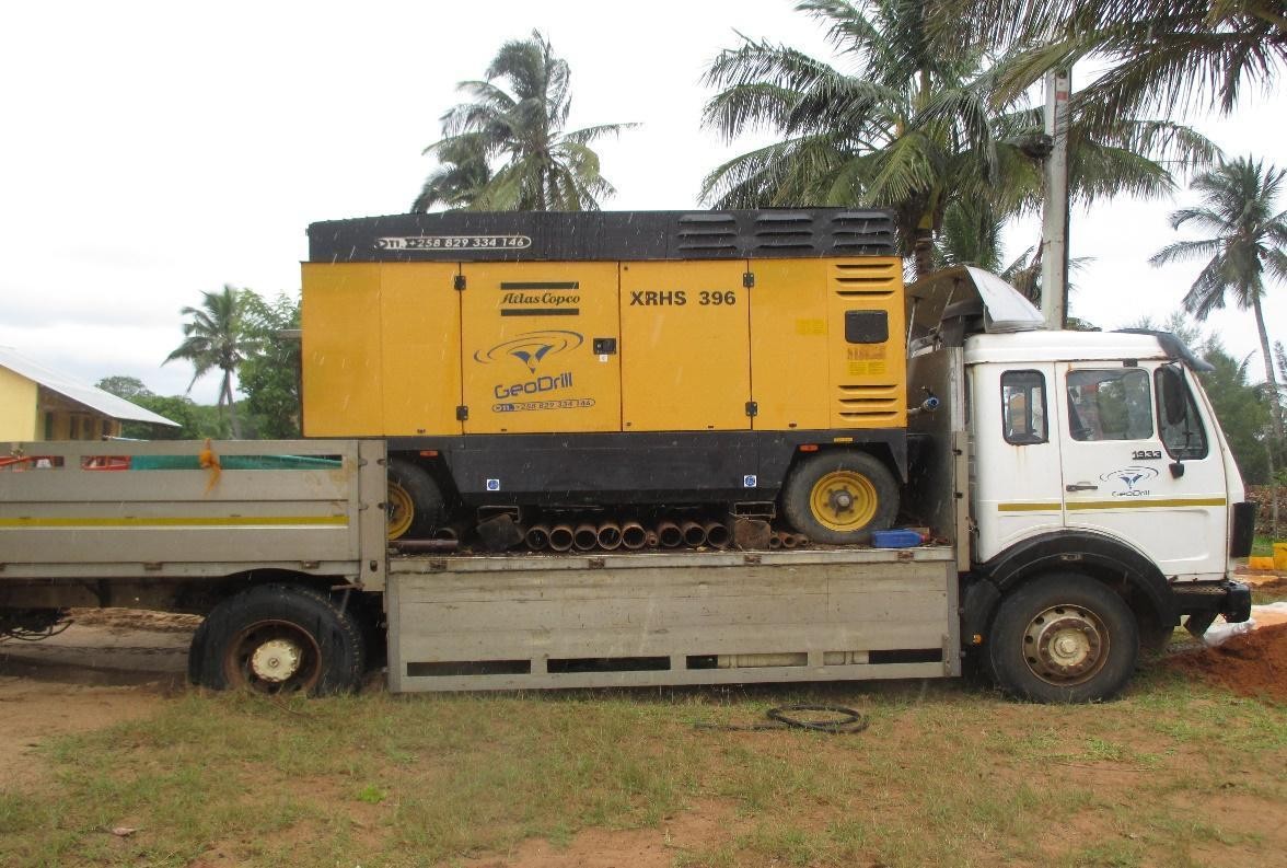 Campo de furos da SNV, Inhassoro - Inhambane
